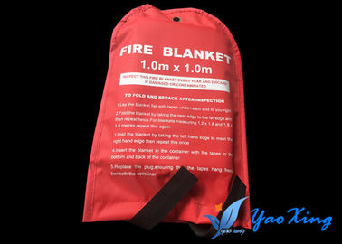 Hafif Yangın Günleri ve Esacpe için C-Glass Isıya Dayanıklı Battaniye / Acil Yangın Battaniyesi