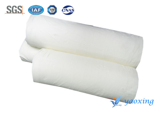 Beyaz 230gm Nefes Alıcı Yangına Karşı Dayanıklı kumaş astarı Yangına Karşı Yatak için