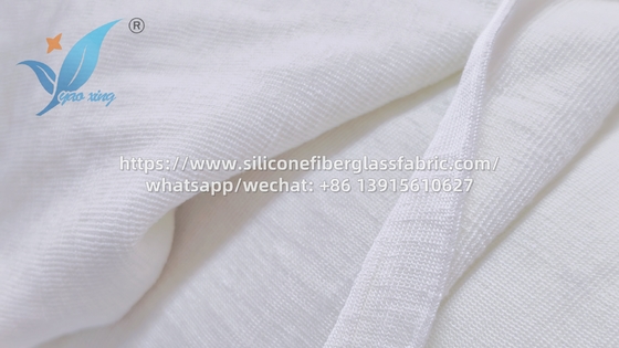 Beyaz örgü Stretch Mattress Liner Yangın geçirmez Kapak Kumaş