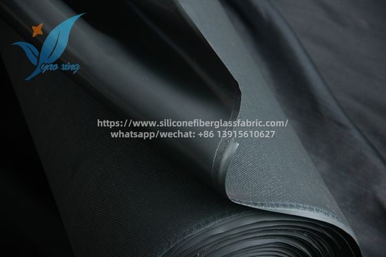 1.0mm Yangın geçirmez Endüstriyel Silikon Kumaş Yangın geçirmez Yaşlanma karşıtı