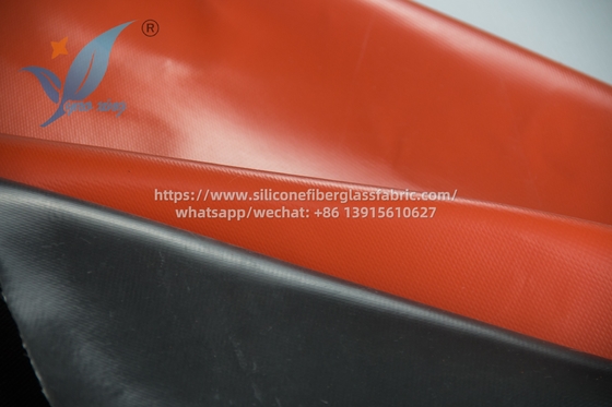 Özel Boyut Isıya Dayanıklı Silikon Kaplı Fiberglas Kumaş