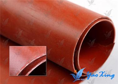 Çelik İşleri İçin 1.5mm Silikon Kaplı Fiberglas Kumaş Yanmaz Conta