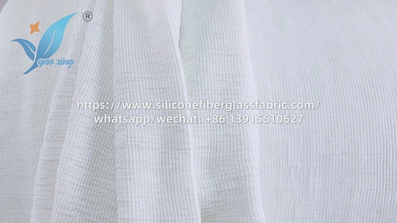 Beyaz örgü Stretch Mattress Liner Yangın geçirmez Kapak Kumaş