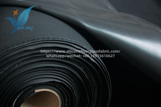 1.0mm Yangın geçirmez Endüstriyel Silikon Kumaş Yangın geçirmez Yaşlanma karşıtı