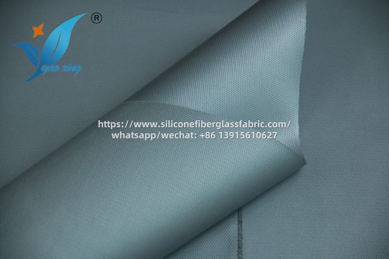 0.8mm silikon kaplı cam lif kumaş ısıya dayanıklı Endüstriyel
