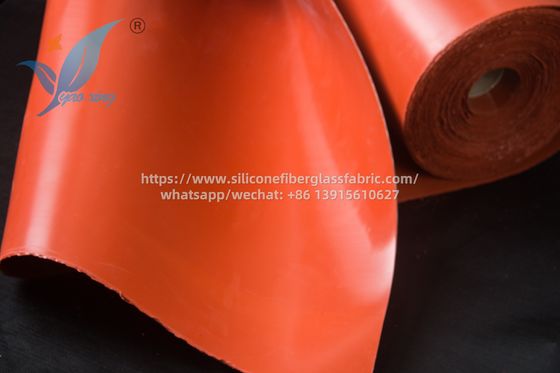 Yüksek sıcaklıklı silikon kaplı cam lif kumaş -40°C'den 200°C'ye kadar