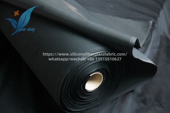 1 mm silikon kauçuk kaplı cam lif kaynak battaniye yangın geçirmez kumaş