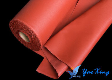 Yangın Perdesi ve Esnek Ortak İçin Kırmızı Silikon Kaplı Fiberglas Kumaş
