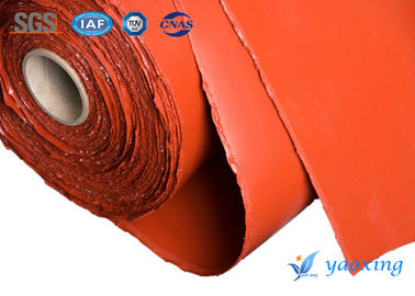 Yüksek Sıcaklığa Dayanıklı 1.5m Silikon Fiberglas Kumaş Düz Dokuma Tipi