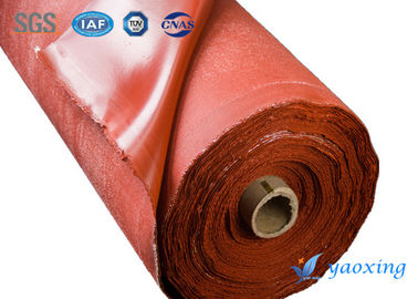 Endüstriyel Pürüzsüz Silikon Fiberglas Kumaş / Yumuşak Fiberglas Sıcaklık Dayanımı