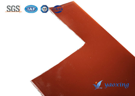 Tek Taraflı Silikon Kauçuk Kaplı Fiberglas Kumaş Pürüzsüz Yüzey