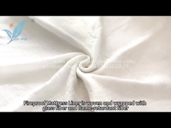 Alev gerileyici kumaş alevle karşılaştığında ne olur?