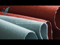 Yaşlanmaya Dayanıklı Silikon Fiberglas Kumaş Yangına Dayanıklı Bariyer Malzemesi